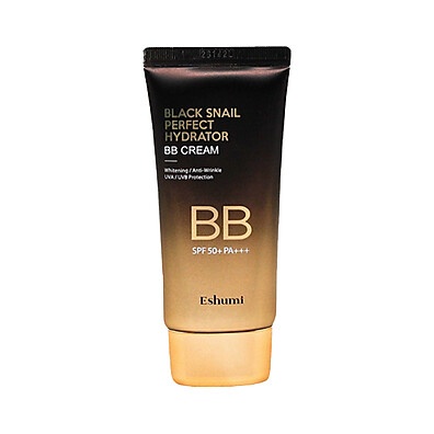 Eshumi BB Cream Caracol Negro: Hidratação e Cobertura