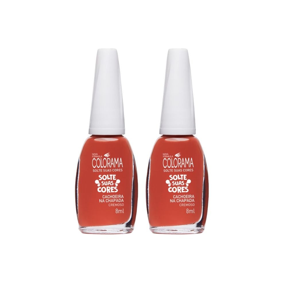 Esmalte Colorama Cachoeira na Chapada: Kit 2x 8ml