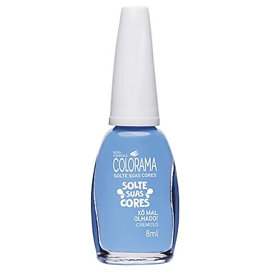 Esmalte Colorama Xô Mal Olhado: Tom Cremoso e Vibrante para Unhas com Atitude