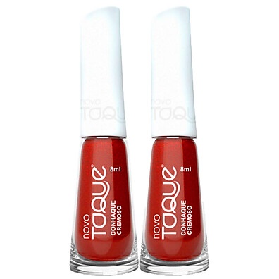 Esmalte Conhaque Cremoso Novo Toque: Kit com 2!