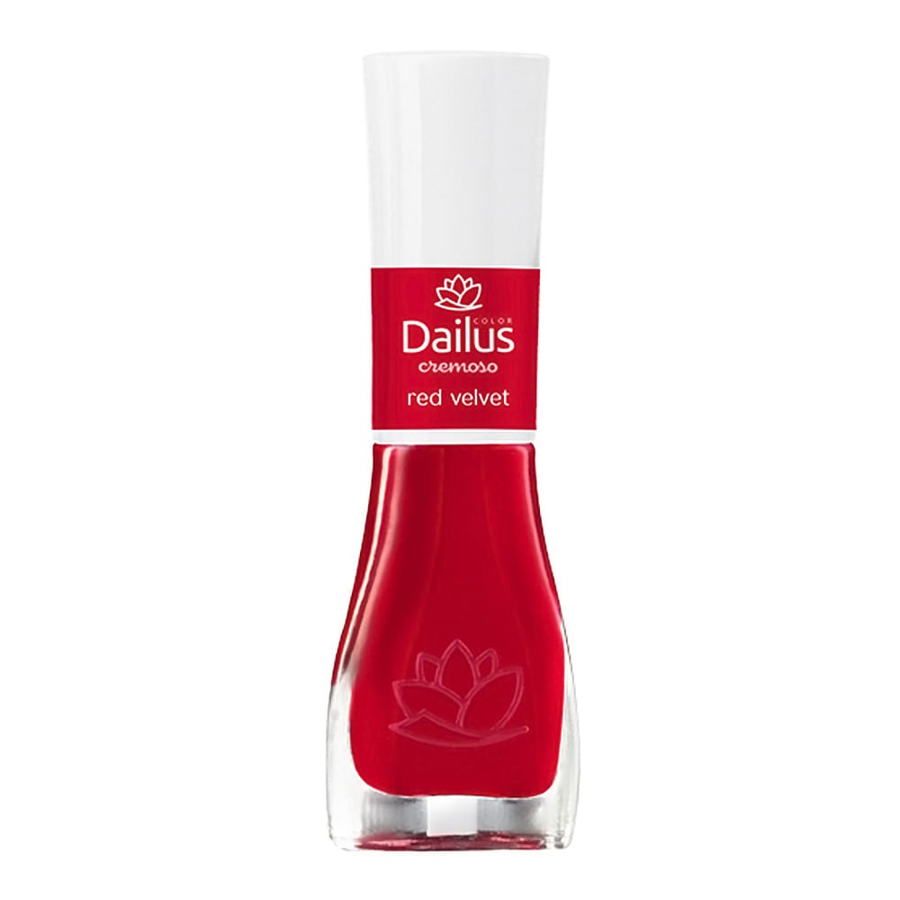 Esmalte Dailus Red Velvet: Cor Intensa e Duradoura!