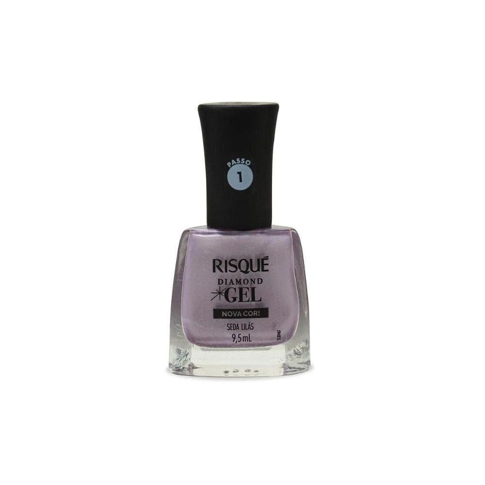 Esmalte Diamond Gel Seda Lilás: Unhas Metalizadas!