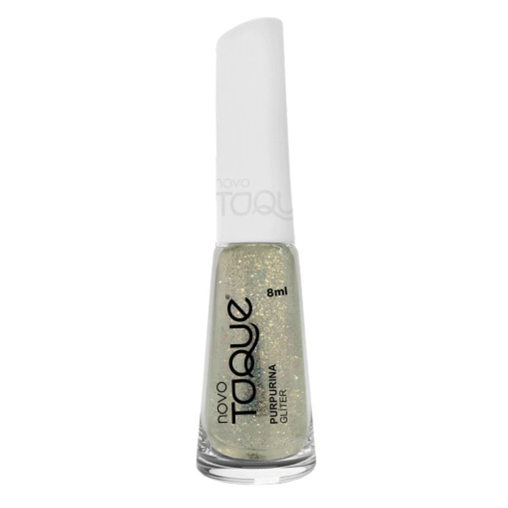 Esmalte Gliter Novo Toque: Brilho Intenso!