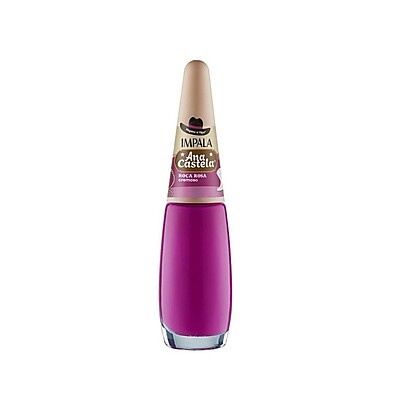 Esmalte Impala Ana Castela Roça Rosa: Cor Cremosa que Ecoa!