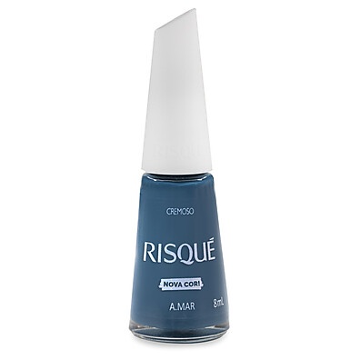 Esmalte Risqué A.mar: Unhas Impecáveis!