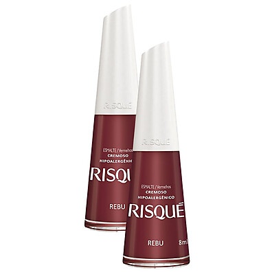 Esmalte Risqué Cor Rebu: Cores & Saúde!