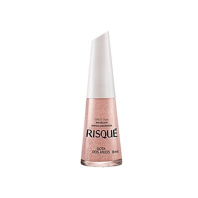 Esmalte Risqué Metálico Gota dos Anjos: Unhas Deslumbrantes!