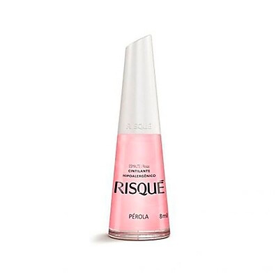 Esmalte Risqué Pérola: Unhas Incríveis e Brilho Único!