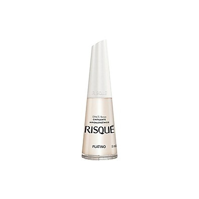 Esmalte Risqué Platino: Brilho e Elegância