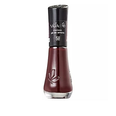 Esmalte Roxo Pé de Amora Vult 5 Free: Unhas Incríveis!