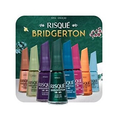 Esmaltes Risqué Bridgerton: 8 Cores Incríveis!