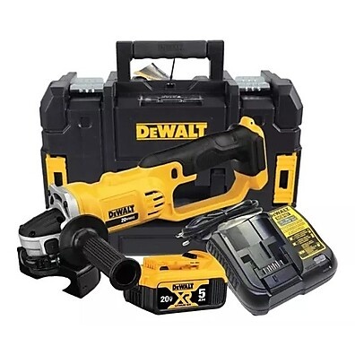 Esmerilhadeira a Bateria 20V 5Ah: Potência Dewalt!