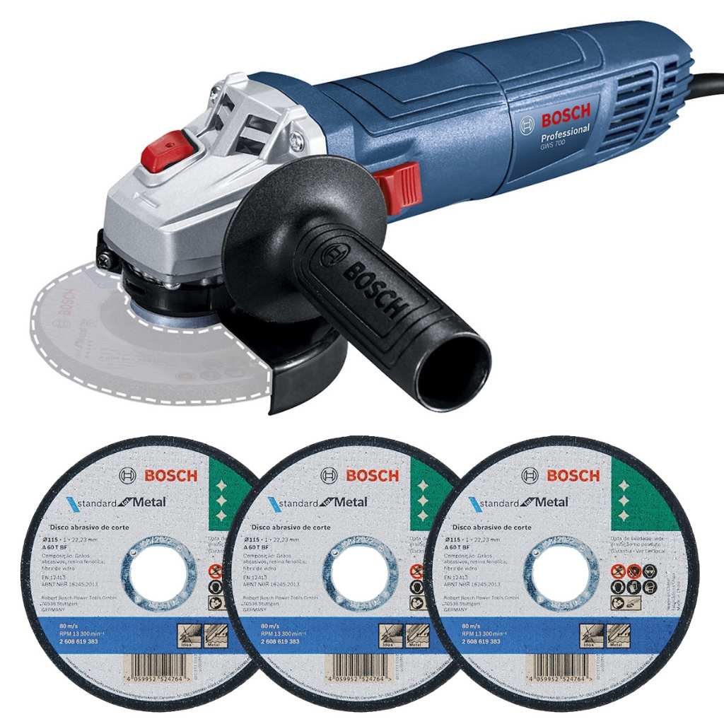 Esmerilhadeira Bosch GWS 700: Potência e Versatilidade
