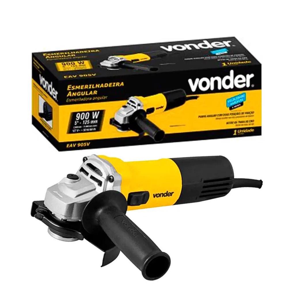 Esmerilhadeira VONDER 900W: Potência e Versatilidade