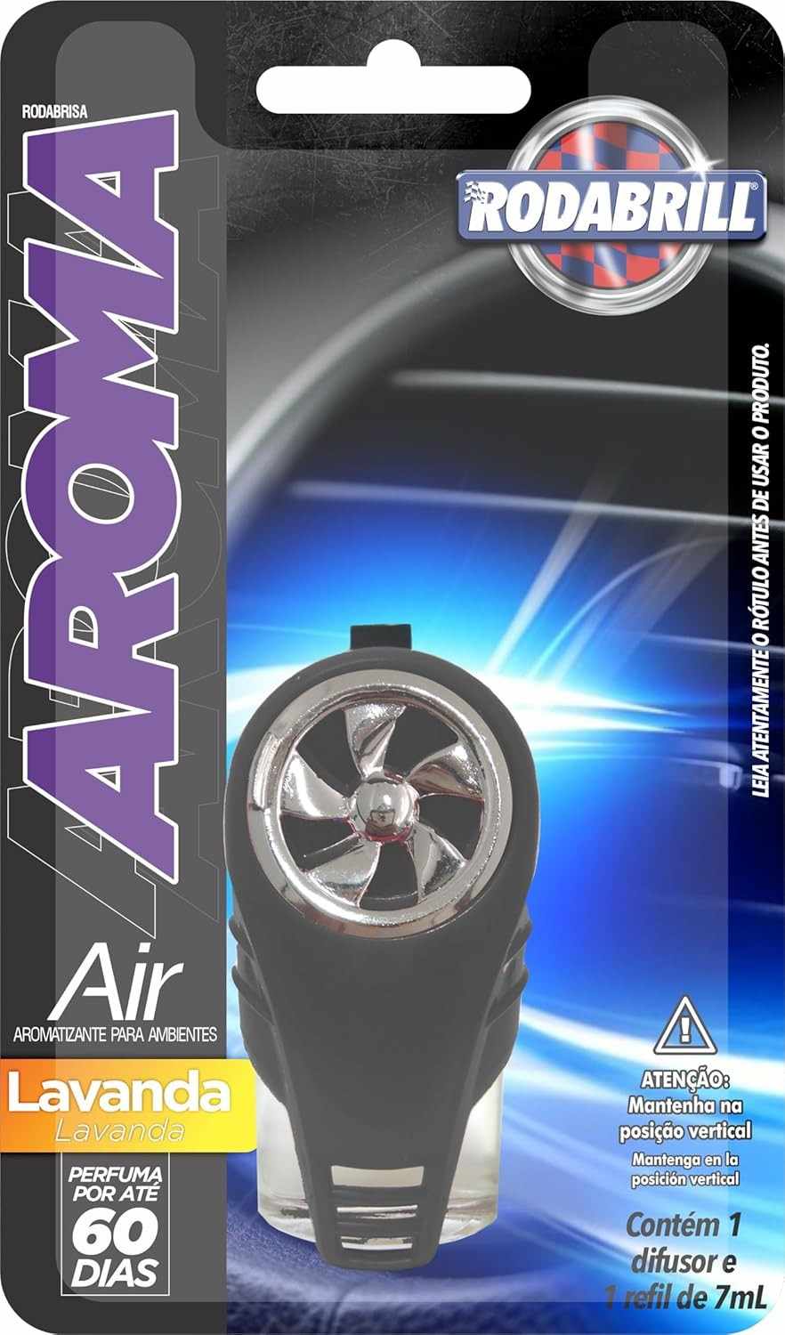 Rodabrill Rodabrisa Air Lavanda: Difusor de Aroma Duradouro para Seu Espaço