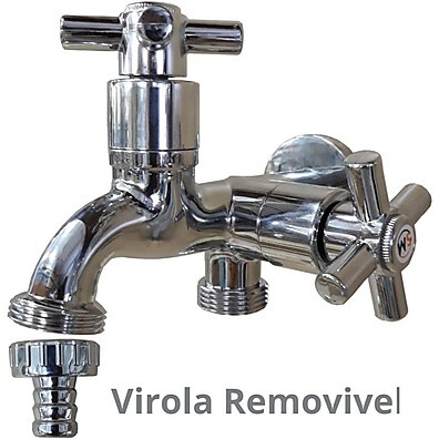 Torneira Dupla para Máquina de Lavar: Economize Espaço!