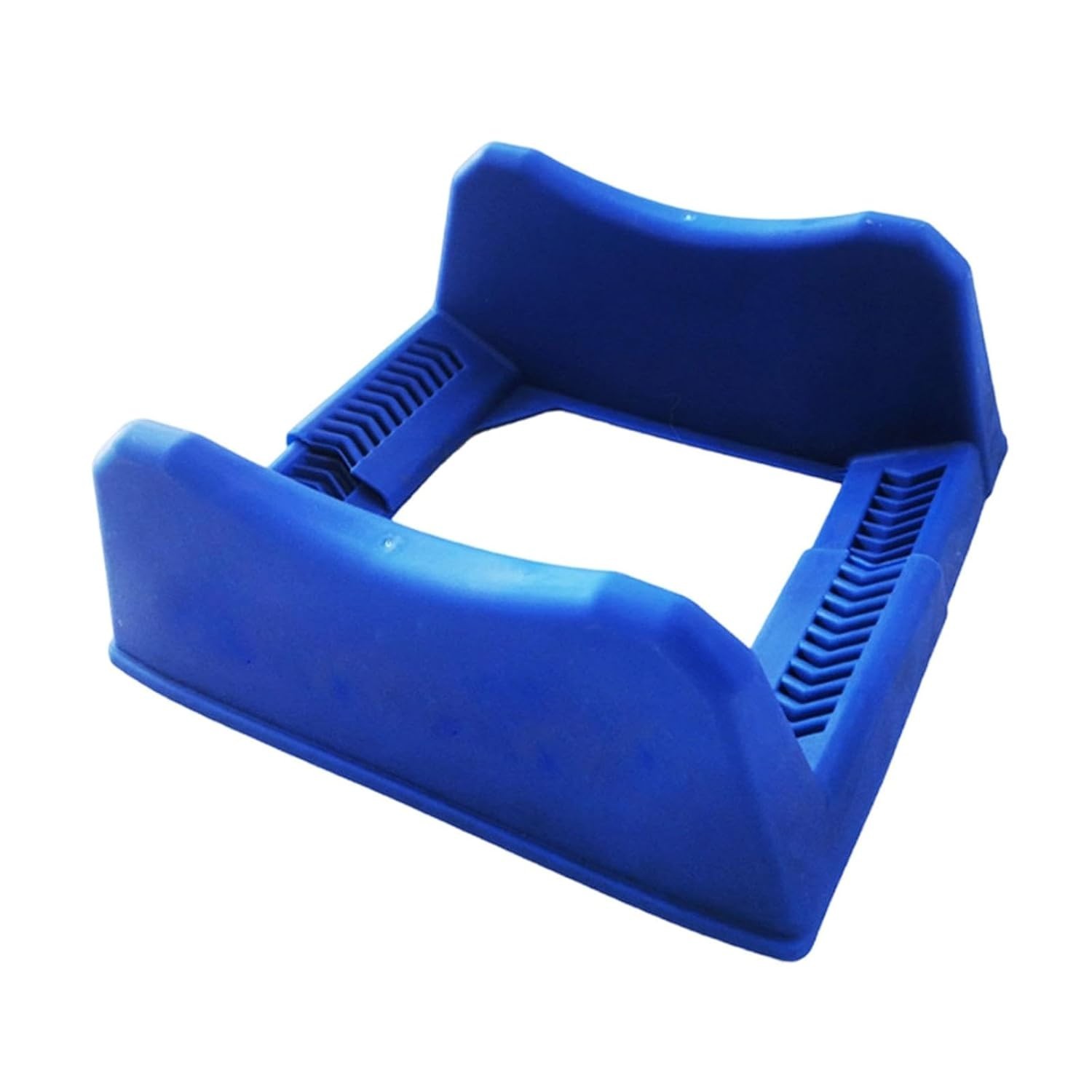 Suporte de Exibição Premium para Pneus e Aros de Carro - Azul | Organize e Valorize seu Espaço