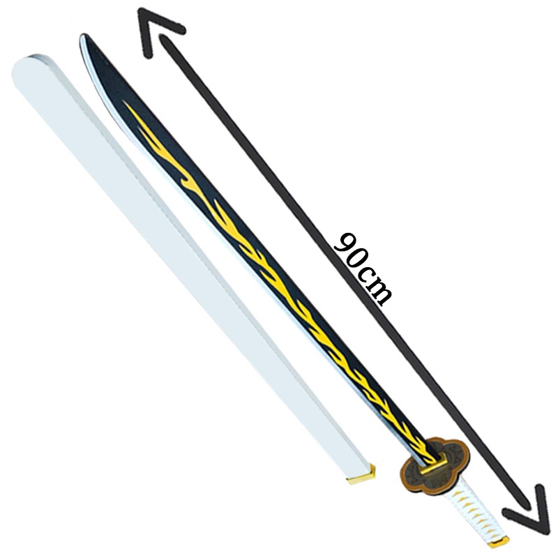 Espada Zenitsu Demon Slayer - Perfeita para Cosplay e Treino