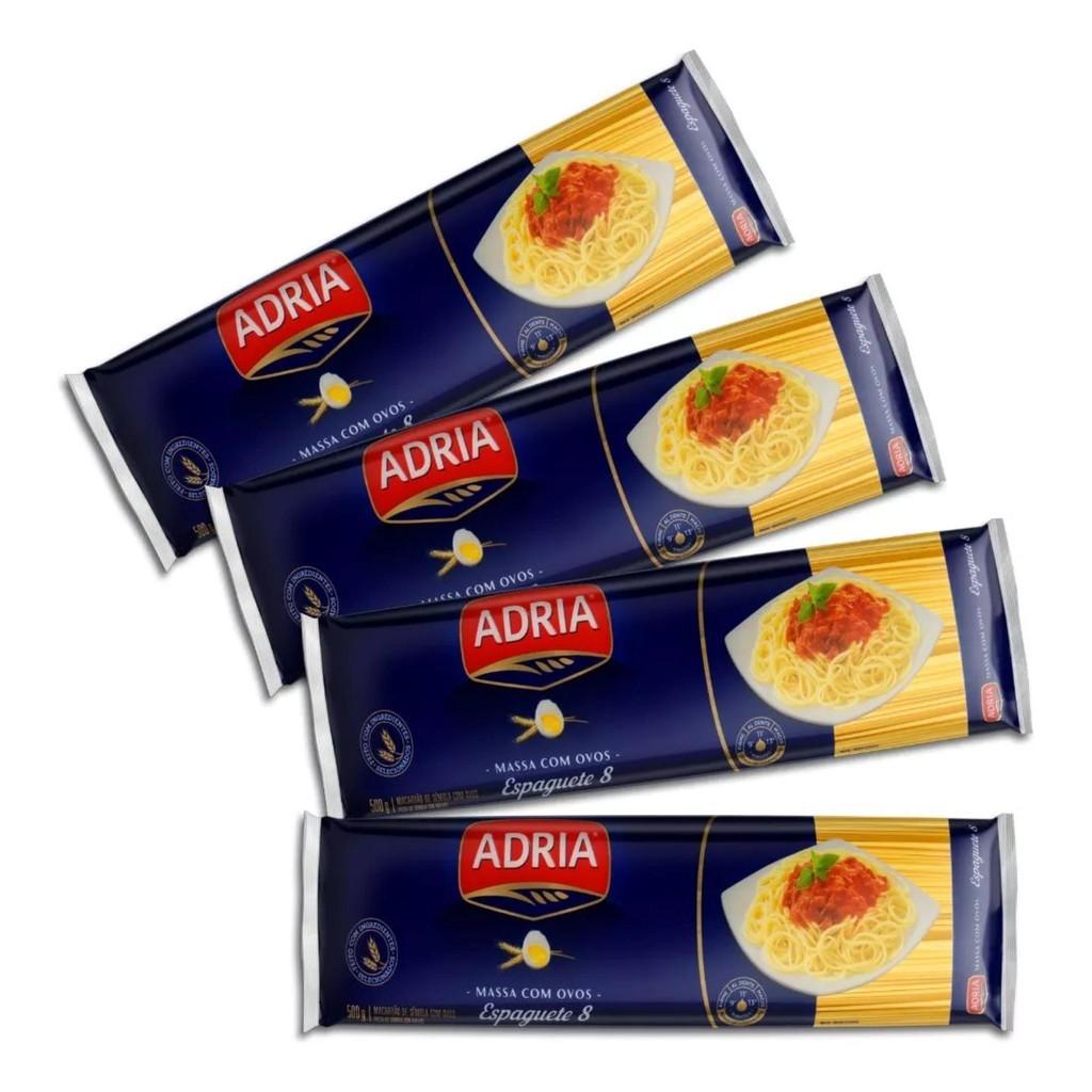 espaguete-adria-com-ovos-kit-4x500g