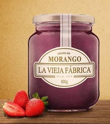La Vieja Fábrica - Geléia de Morango - Importado da Espanha - 800g