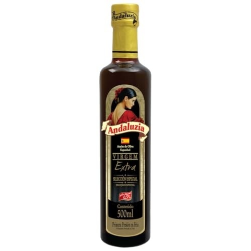Azeite De Oliva Espanhol, Vidro, Extra Virgem Andaluzia 500ml
