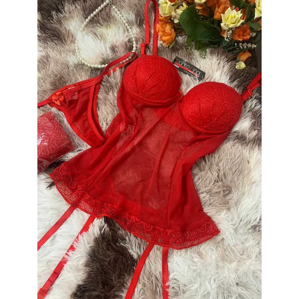 Espartilho Sensual: Tule, Renda e Bordado