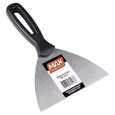 Espátula Max 12cm: Aço e Ergonomia!