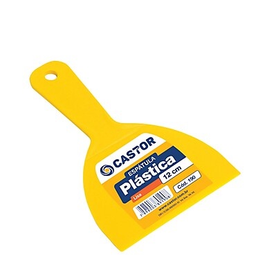 Espátula Multiuso Castor 12cm: Aplique Sem Esforço!