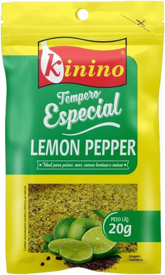 TEMPERO ESPECIAL LEMON PEPPER KININO 20G