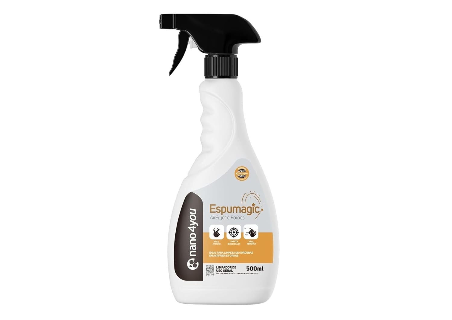 Espumagic Air Fryer – Limpador Especializado para Air Fryer 500ml