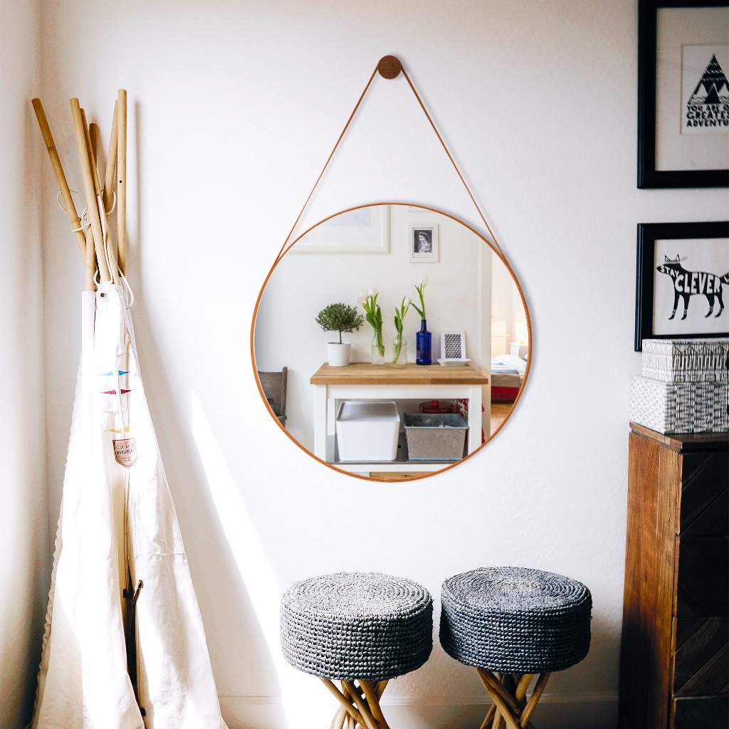 Espelho Adnet 30cm: Elegância e Design!