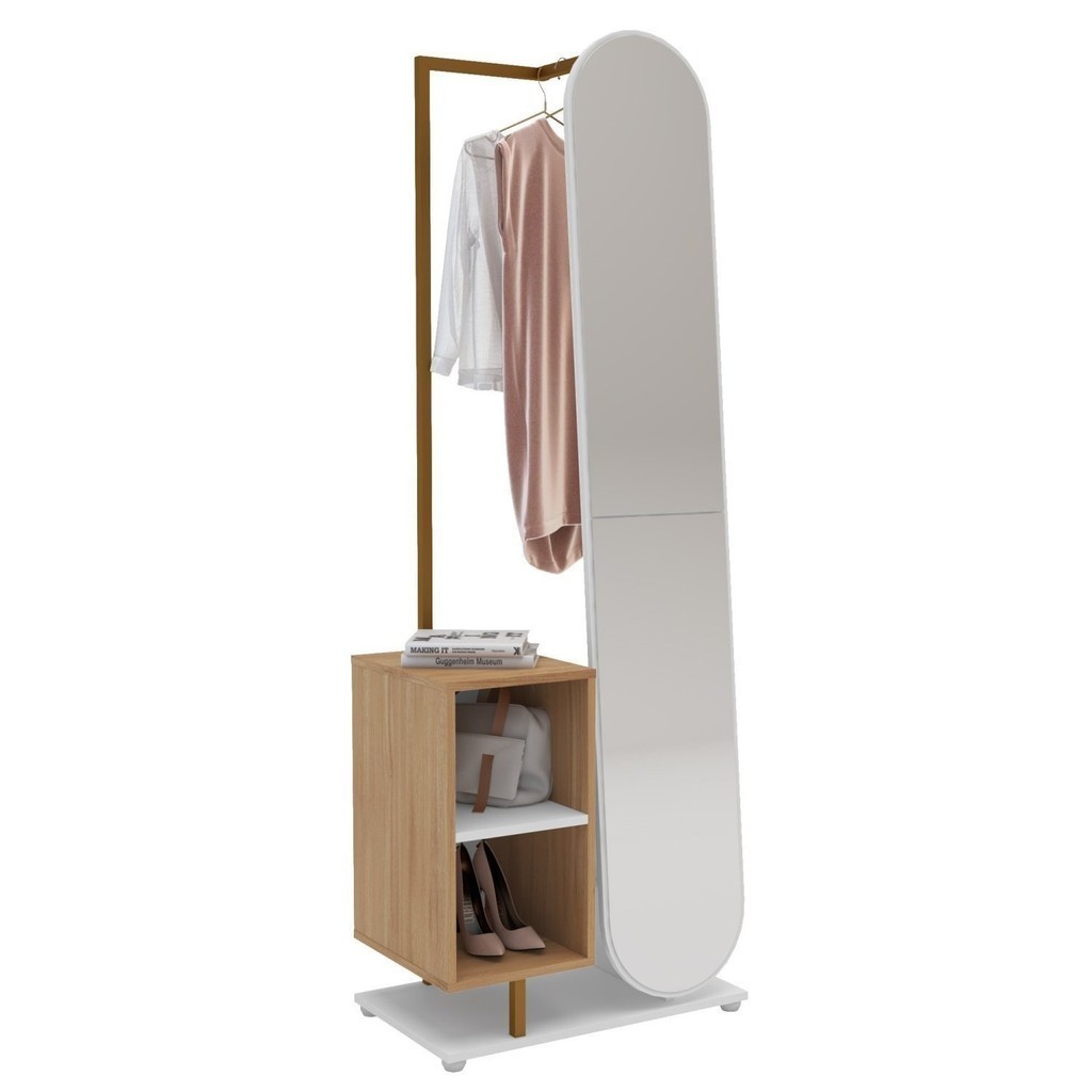 Espelho Arara 170cm Jade: Organize e Decore!