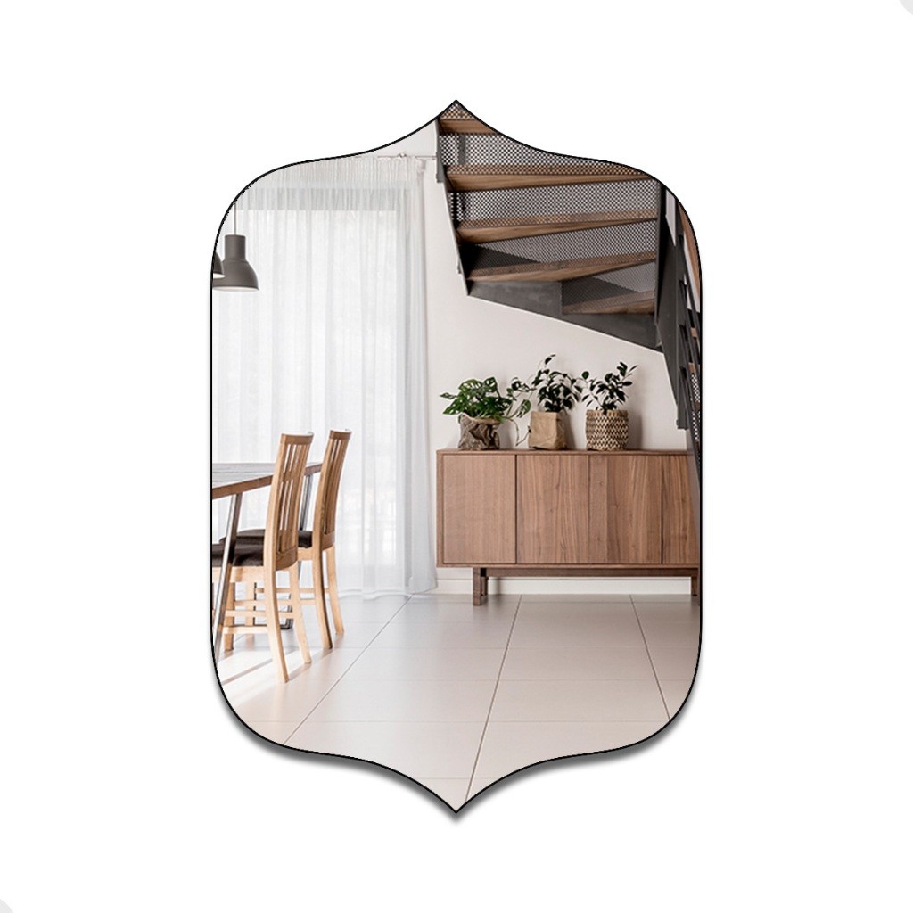 Espelho Bali: Design Orgânico e Elegância
