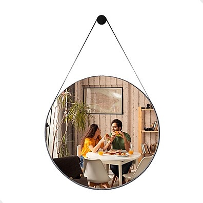 Espelho Banheiro 60cm: Escandinavo e Elegante