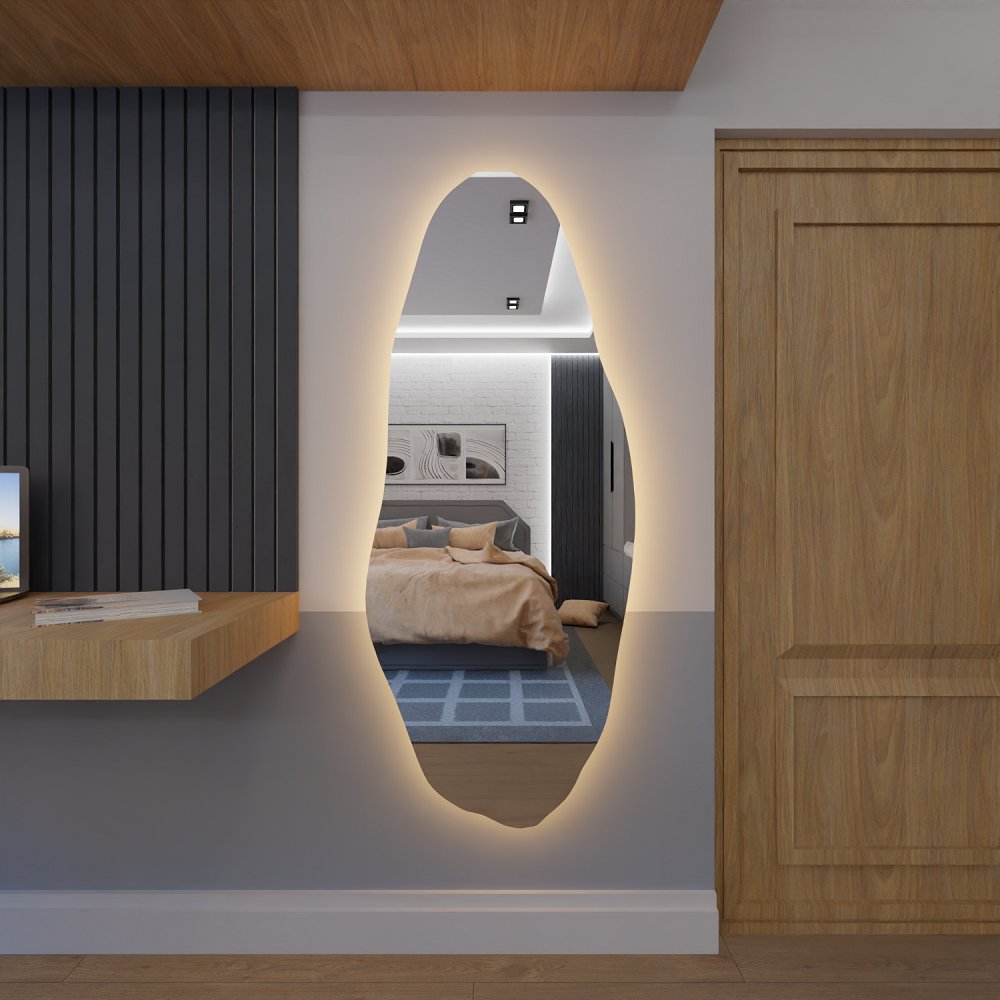 Espelho com LED 180cm/2m: Ilumine seu Espaço!