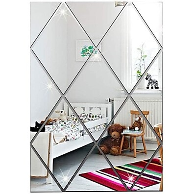Espelho Decorativo Diamante: Elegância em 50cm