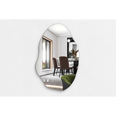 Espelho Orgânico 70x50: Design e Elegância