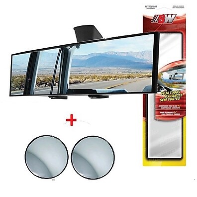 Espelho Retrovisor Grande: Visão Segura!