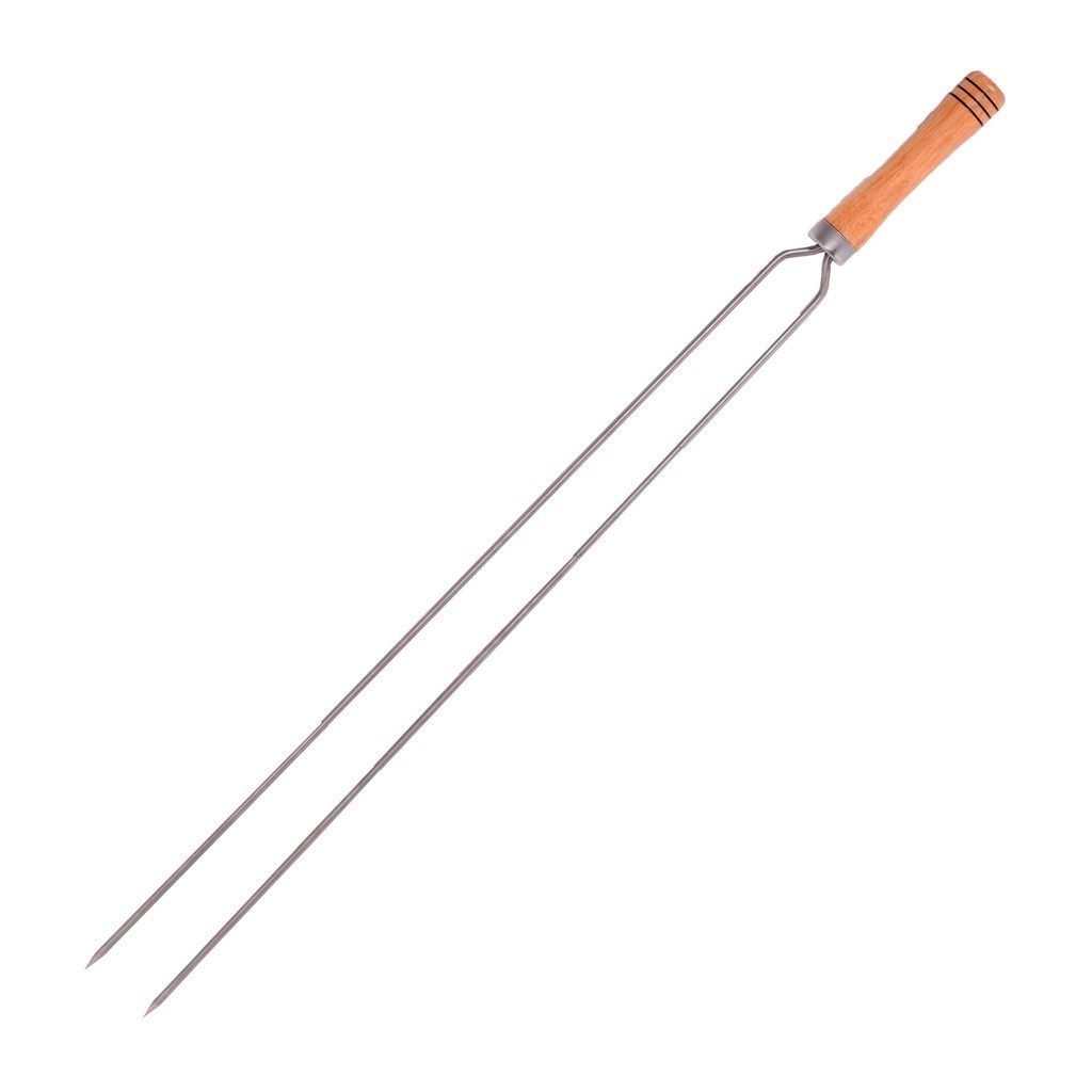 Espeto Duplo Inox Cromunfer: Churrasco Perfeito!