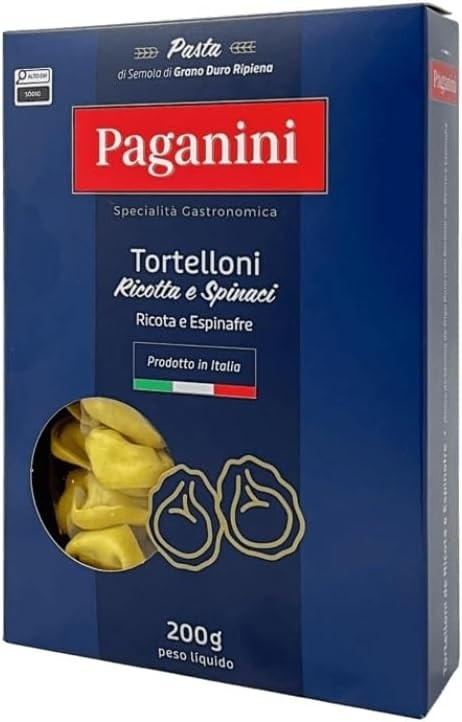 Macarrão Paganini Taortelloni Ricota Espinafre 200gr