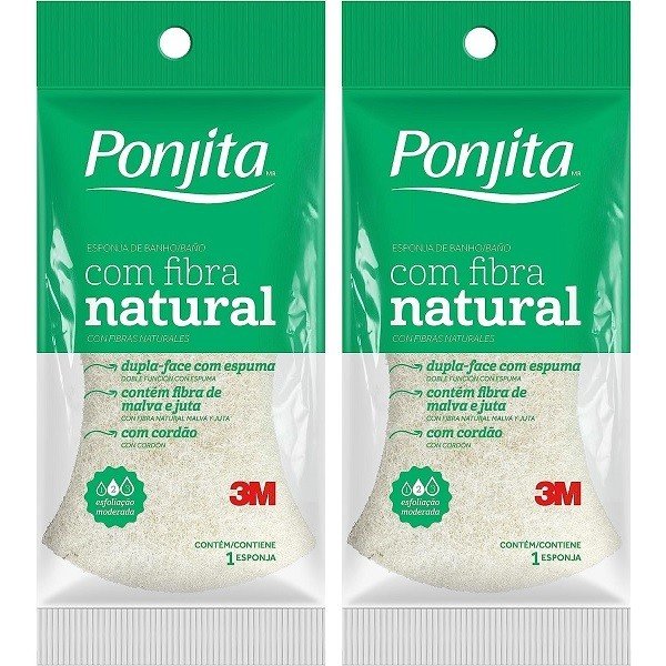 Esponja de Banho Natural: Limpeza e Esfoliação