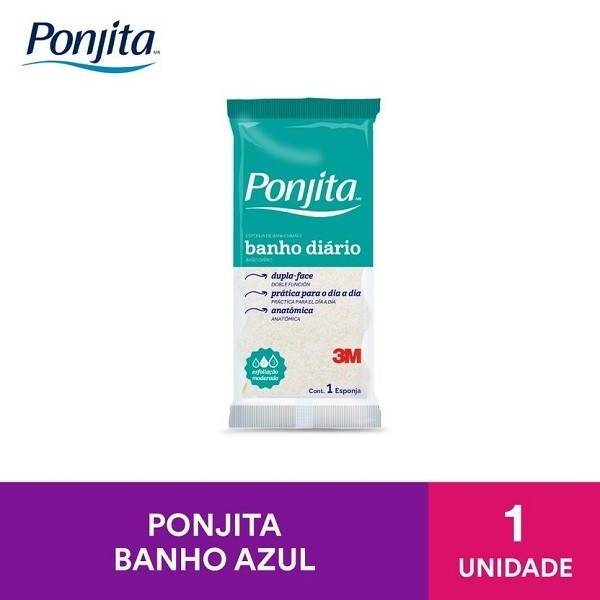 Esponja de Banho Ponjita: Limpeza e Relaxamento