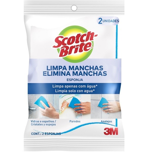Esponja Limpa Manchas Scotch-Brite: Limpeza Sem Esforço!