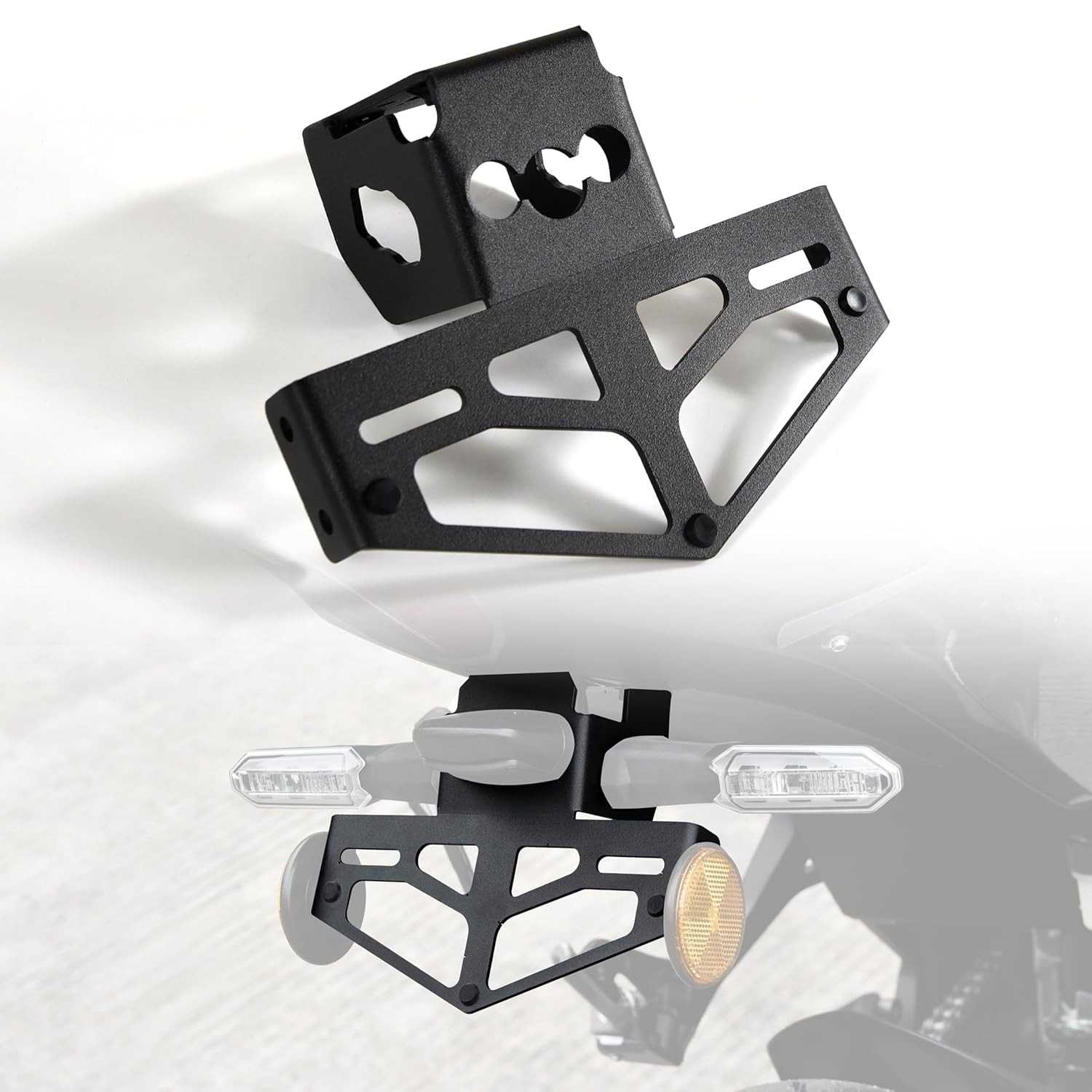 Kit Eliminador de Para-lama Z500 2024/2025: Design Esportivo e Placa Perfeita para Kawasaki