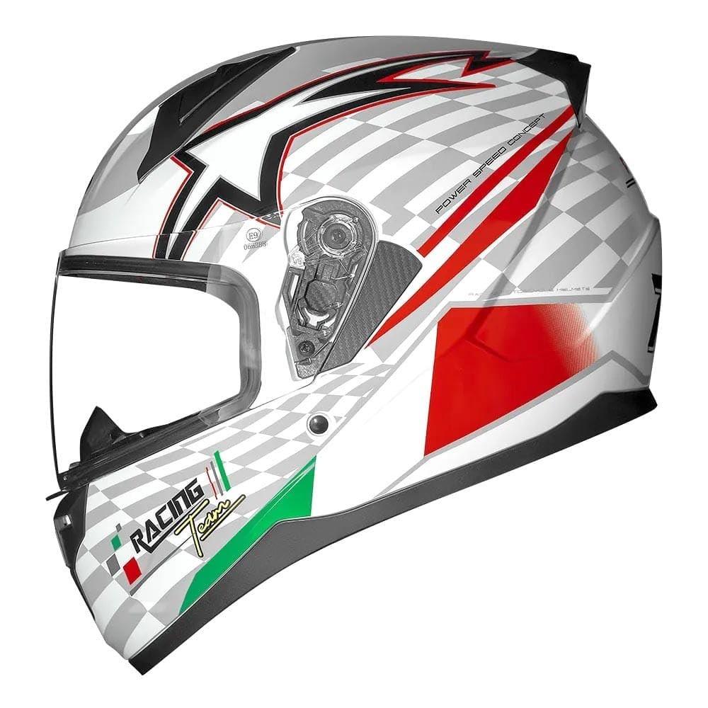 Capacete Race Tech Sector Grid Italy Esportivo: Segurança e Estilo para Sua Aventura!