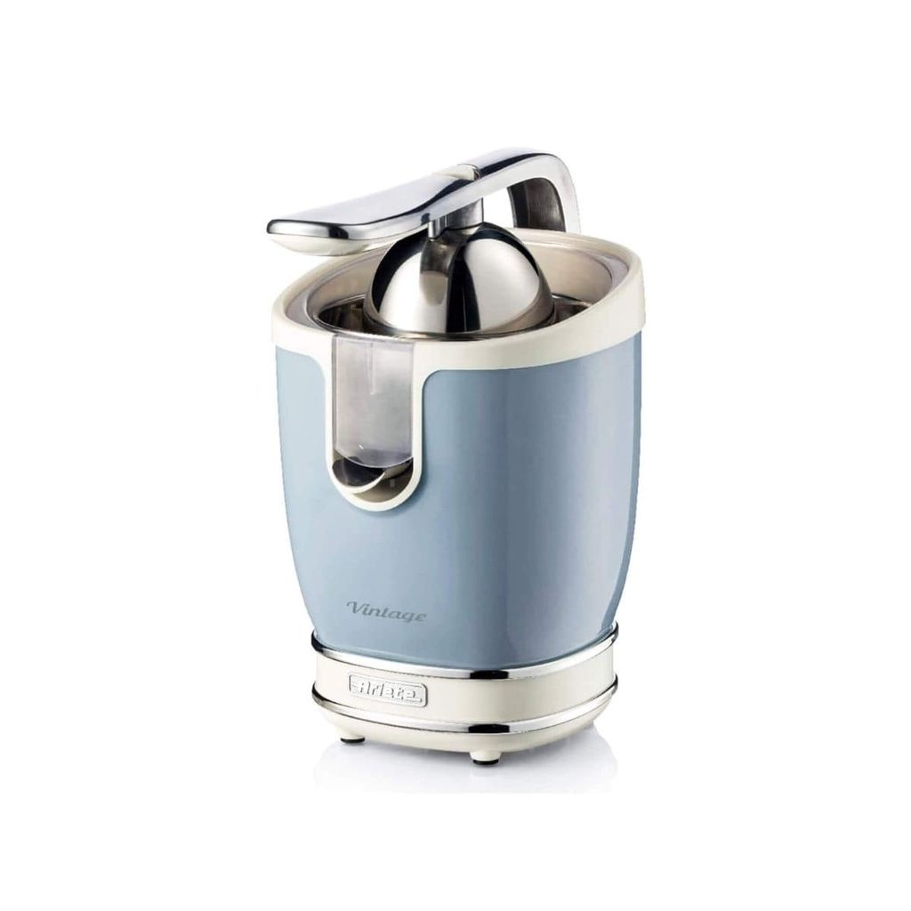 Espremedor de Frutas Vintage 600ml 220V Ariete Azul: Potência e Estilo