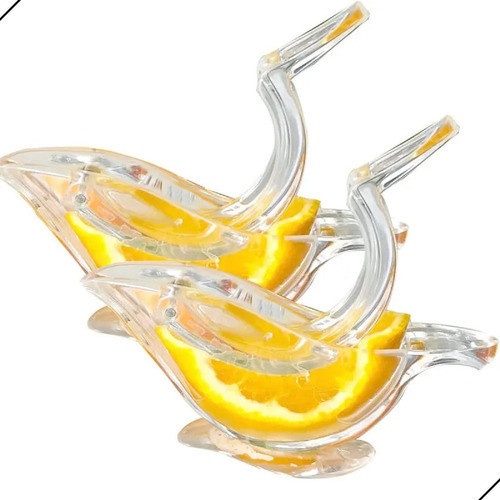 Espremedor de Limão Acrílico Gourmet: Suco Fresco em Segundos!