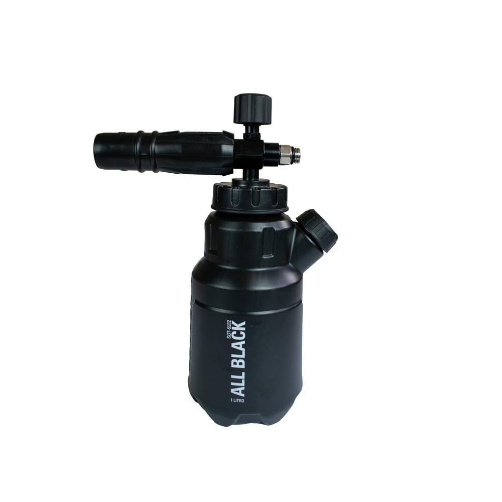 Canhão de Espuma Snow Foam All Black 1L: A Revolução na Limpeza Automotiva