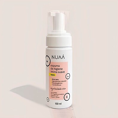 Espuma Íntima NUAÁ Teen: Cuidado e Saúde na Puberdade