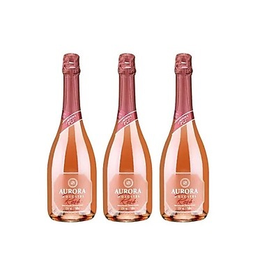Espumante Aurora Moscatel Rosé 750ml – Doce, Refrescante e Ideal para Comemorações